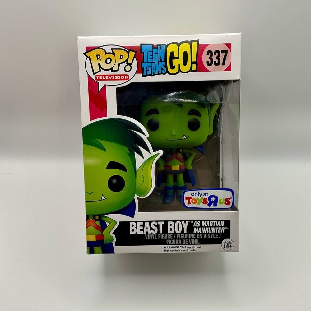 Beast Boy as Martian Manhunter #337 Funko Pop – Toys R Us Exclusive